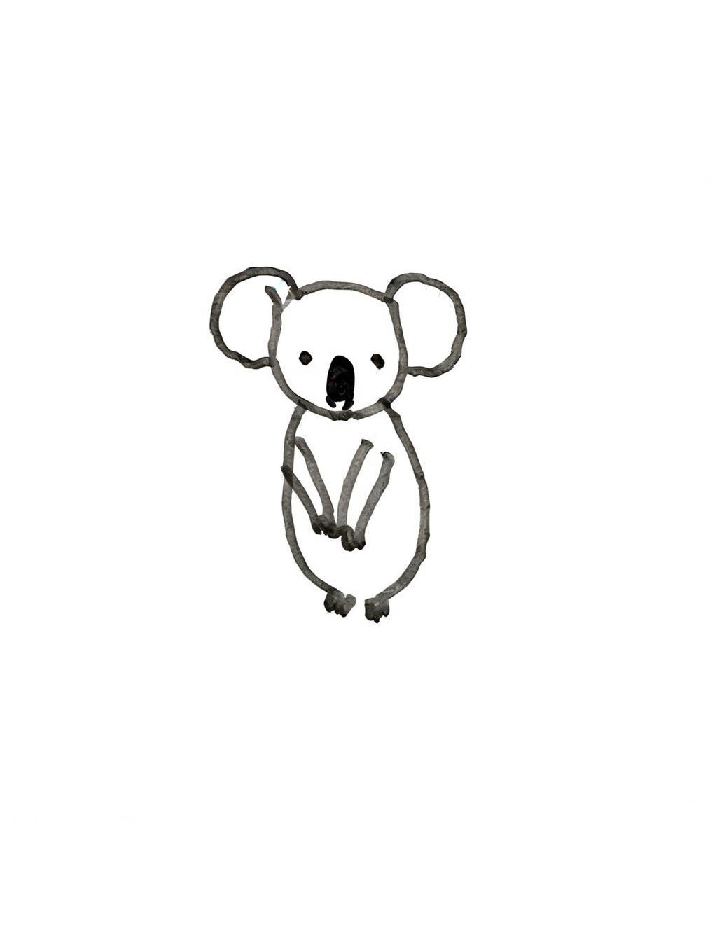 Sharpie Koala